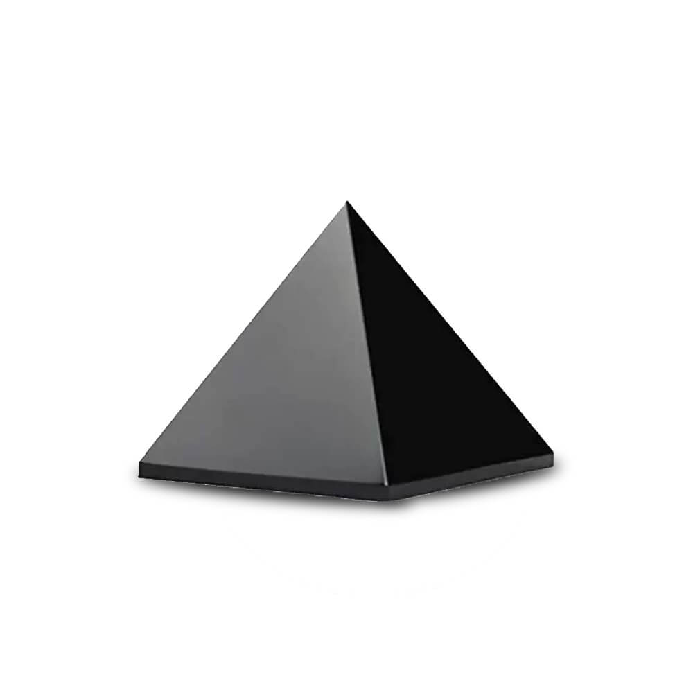 Black Tourmaline Crystal Pyramid Natural Black Tourmaline Stone Pyramid for Reiki Healing Crystal Healing Vastu Positive Energy Money Home Décor