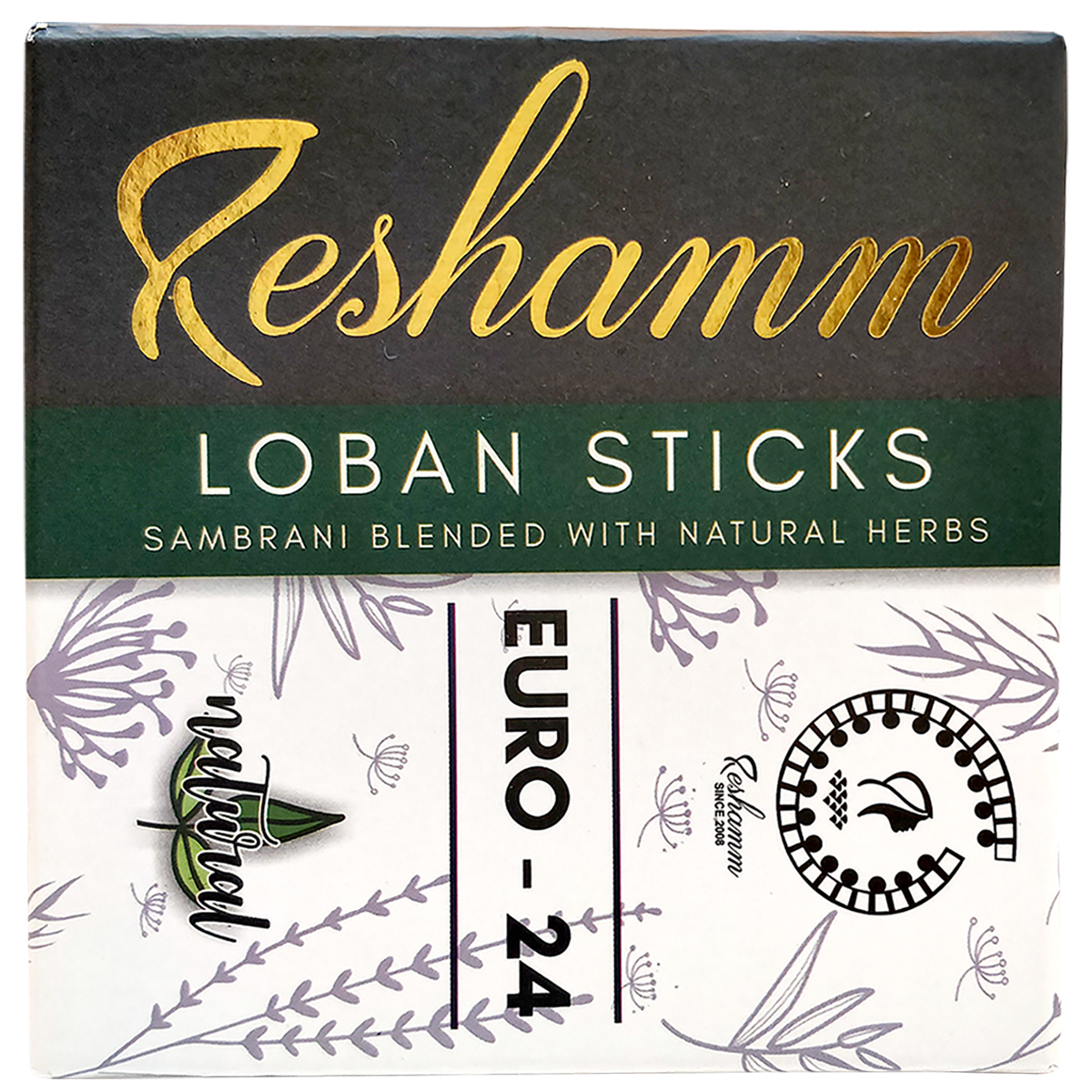 Natural & Herbal Havan Powder, & Loban Sticks; Made upto 97 Types Of Natural Herbs (Pack Of 2,50g H.P) (Pack of 2)