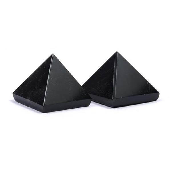 Black Tourmaline Crystal Pyramid Natural Black Tourmaline Stone Pyramid for Reiki Healing Crystal Healing Vastu Positive Energy Money Home Décor