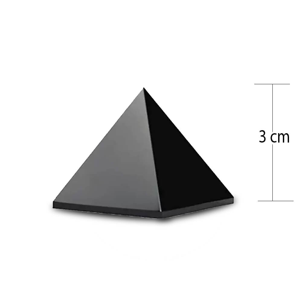 Black Tourmaline Crystal Pyramid Natural Black Tourmaline Stone Pyramid for Reiki Healing Crystal Healing Vastu Positive Energy Money Home Décor
