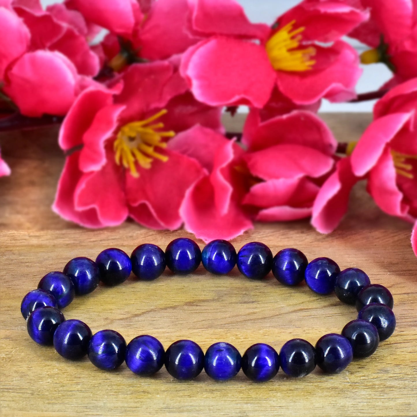 Blue Tiger Eye Bracelet