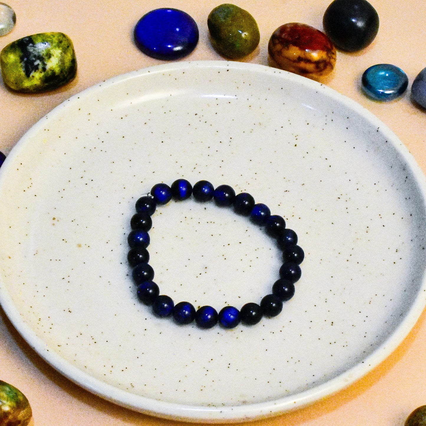 Blue Tiger Eye Bracelet