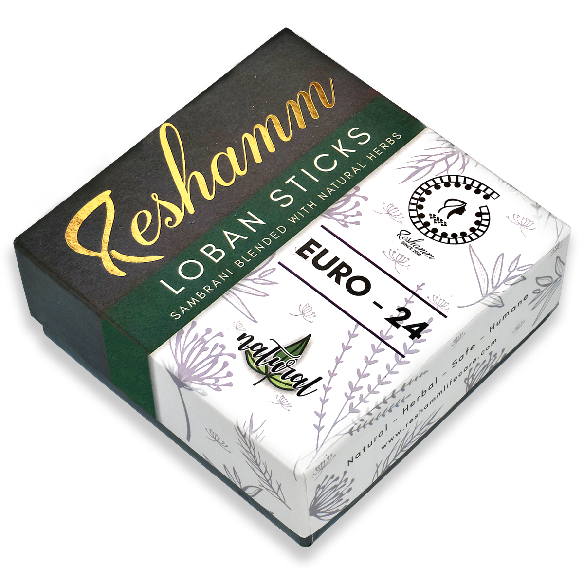 Loban Sticks (Euro 24) Made of Afghani Loban & 23 Natural Herbs Powder, (Lab Certified No Chemical No Artificial Fragrance and no Bamboo Stick or baans) 30 Sticks Pack