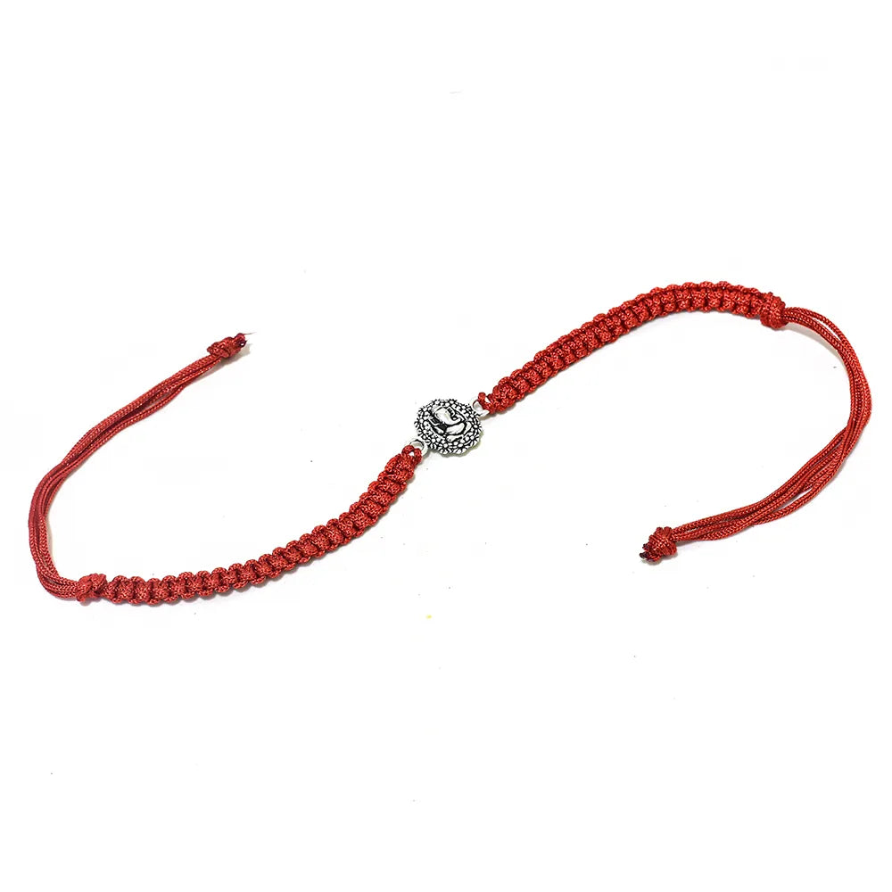 Ganpati 92.5 Sterling silver Rakhi