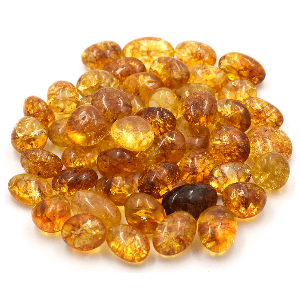 Citrine Tumbles Natural Original Gemstones Regular Angular Crystal Pebbles