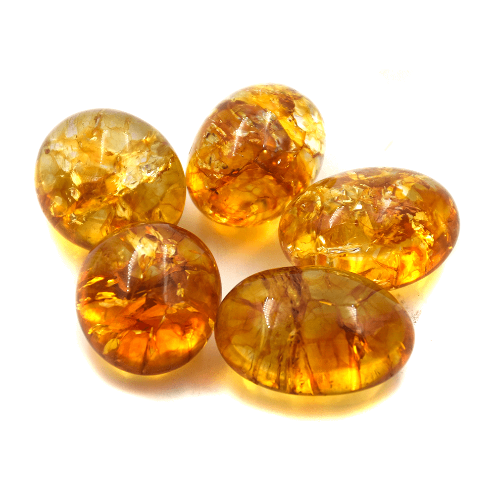 Citrine Tumbles Natural Original Gemstones Regular Angular Crystal Pebbles