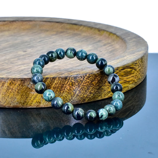 Kambaba Jasper Unisex Natural Crystal Stone Bracelet