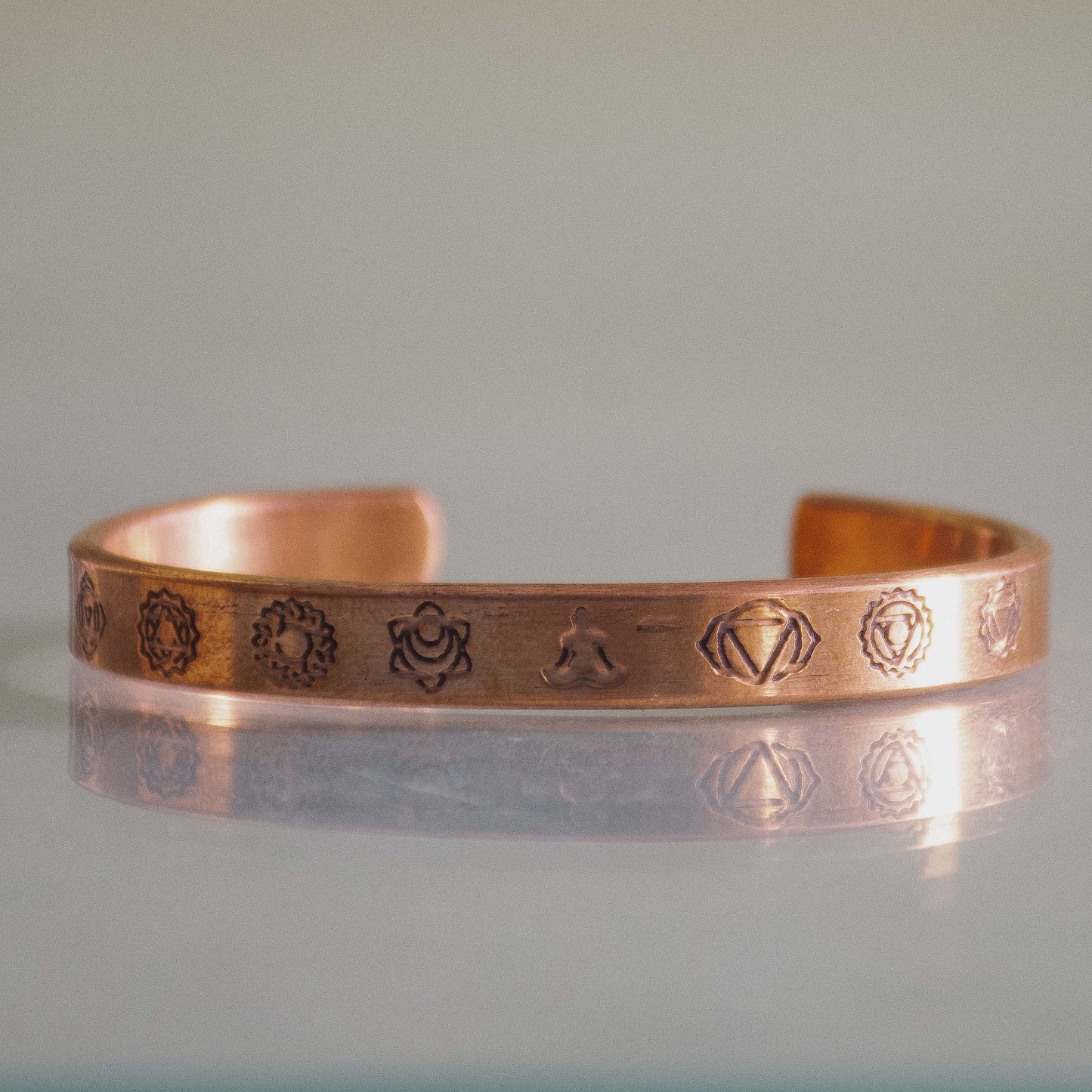 7 Chakra Copper Kada  (Pack of 2)
