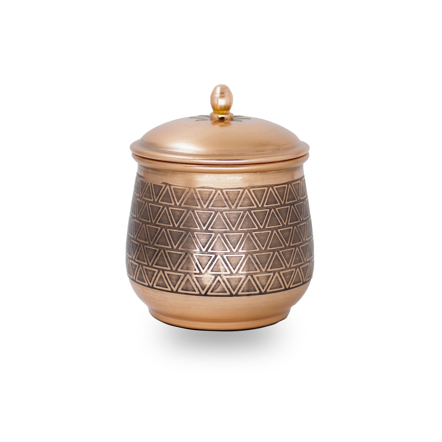 Natural Organic Aroma Soy Wax Scented Candles | Intensely fragranced Candles | Scented Aromatic Fragrance | Copper Finish Metal Jar (PACK OF 2)