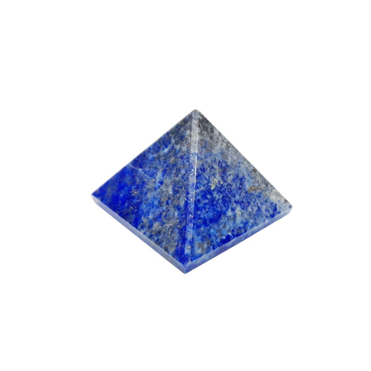 Lapis Lazuli Crystal Pyramid, Natural Lapis Lazulihyst Stone for Reiki Healing, Crystal Healing, Vastu, Positive Energy, Money, Home Décor