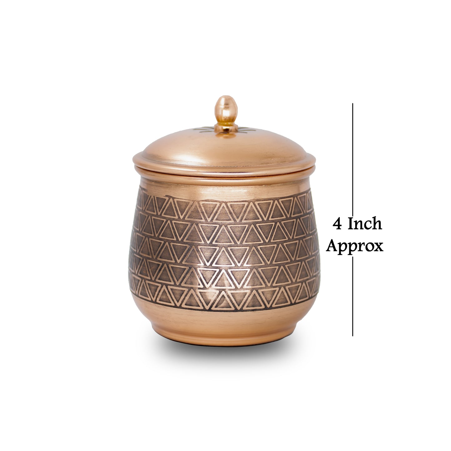 Natural Organic Aroma Soy Wax Scented Candles | Intensely fragranced Candles | Scented Aromatic Fragrance | Copper Finish Metal Jar (PACK OF 2)