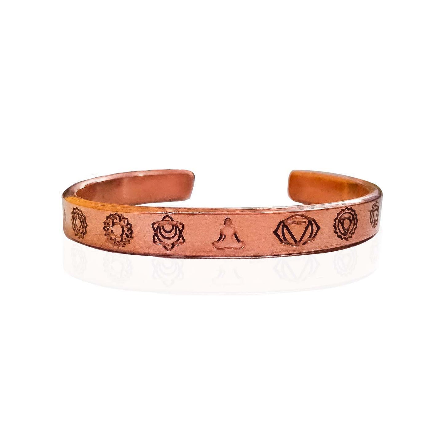 7 Chakra Copper Kada  (Pack of 2)