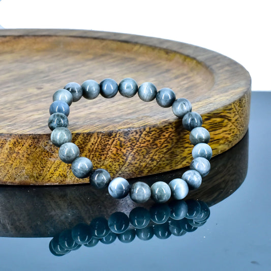 Cat's Eye Unisex Natural Crystal Stone Bracelet