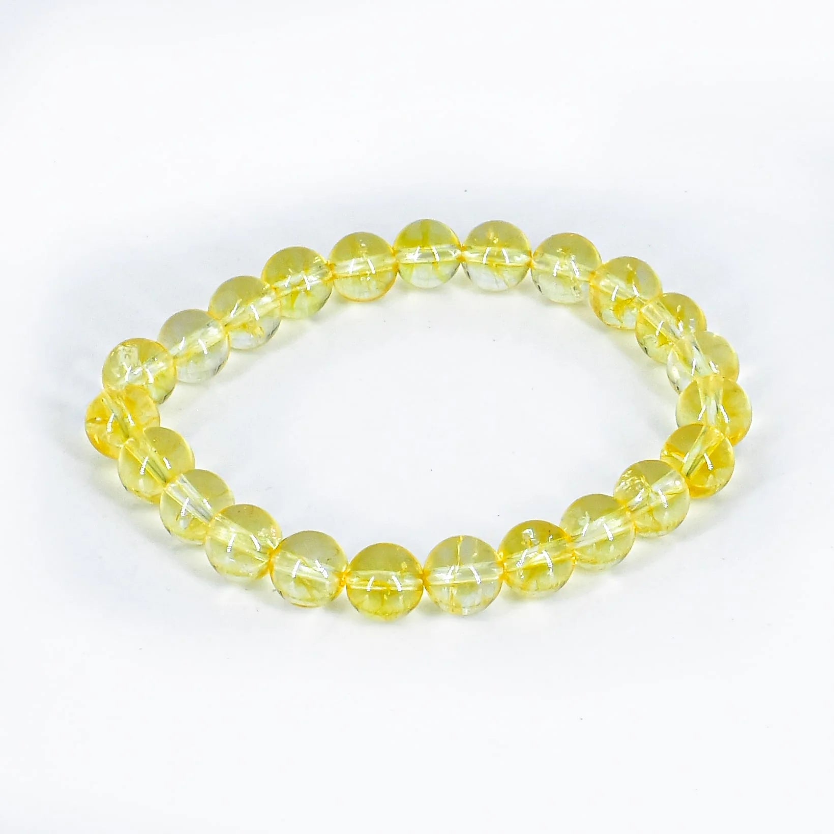 Citrine Unisex Natural Crystal Stone Bracelet