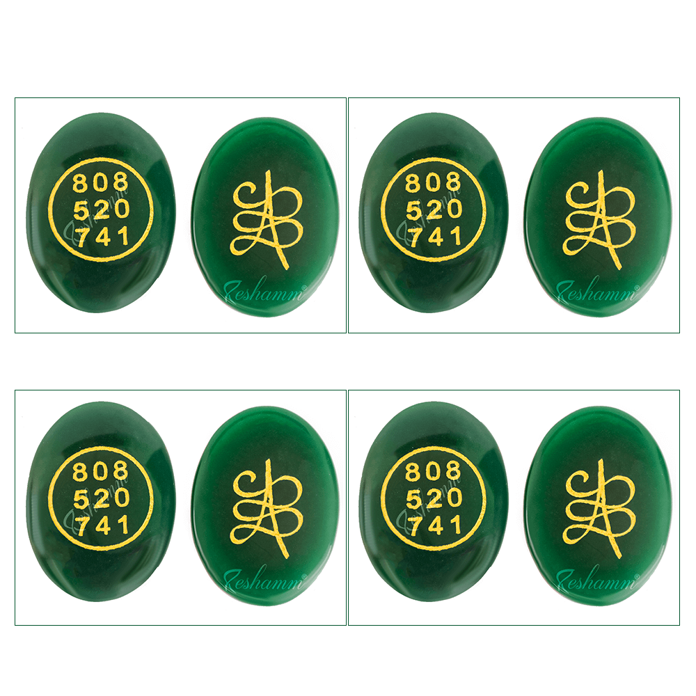 green Jade Both Side Coin