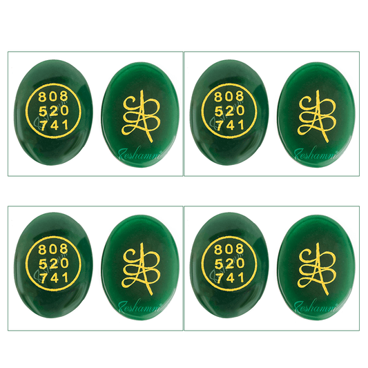 green Jade Both Side Coin