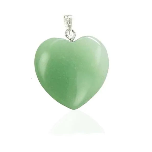 Green Aventurine Heart Pendent