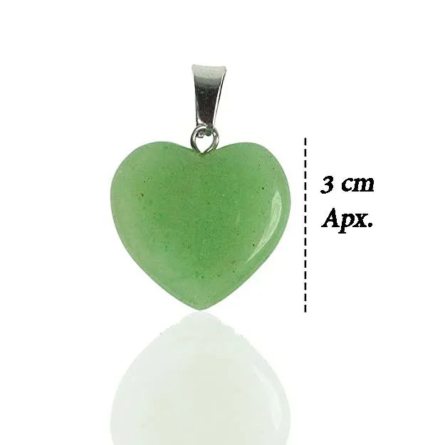 Green Aventurine Heart Pendent