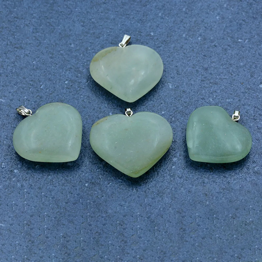 Green Aventurine Heart Pendent