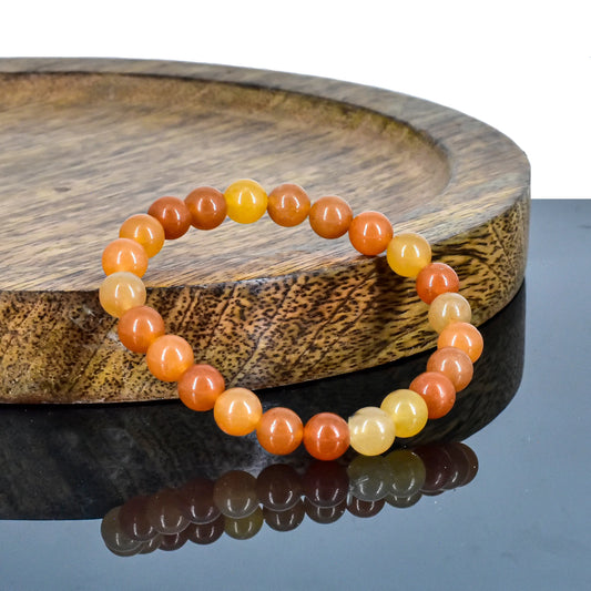 Orange Calcite Bracelet