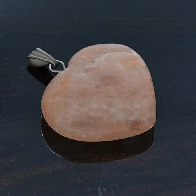 Red Aventurine Heart Pendent.