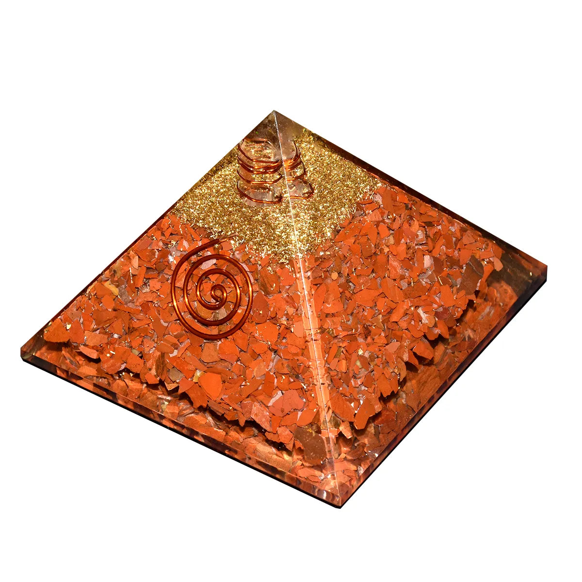 Red Jasper Pyramid 