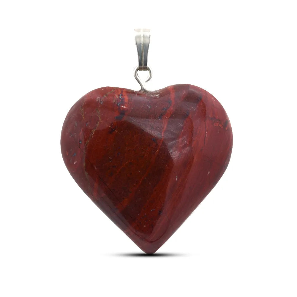 Red jasper Heart Pendent