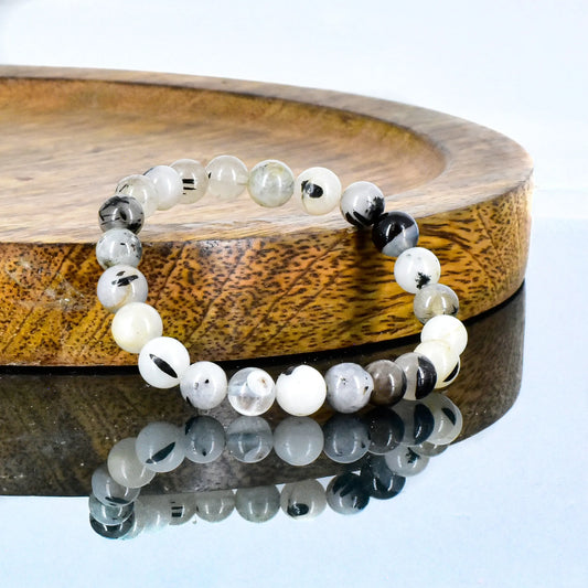 Rutile Crystal Stone Bracelet for Sprituality