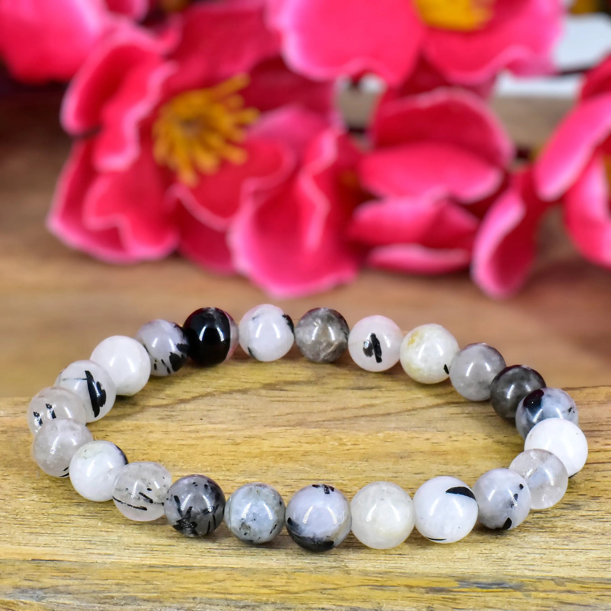 Rutile Crystal Stone Bracelet for Sprituality