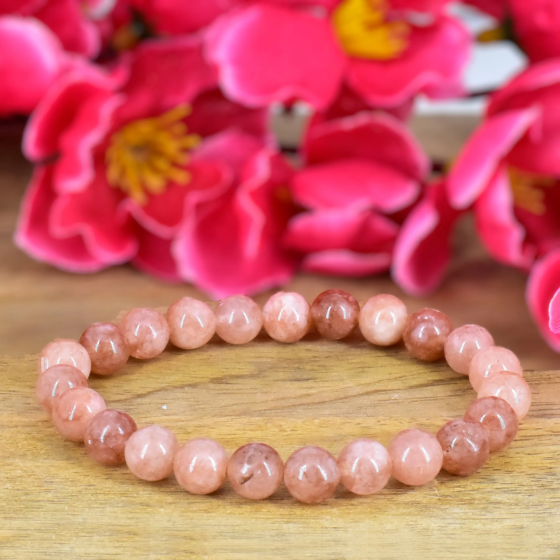 Sun Stone Crystal Stone Bracelet for Reiki Healing