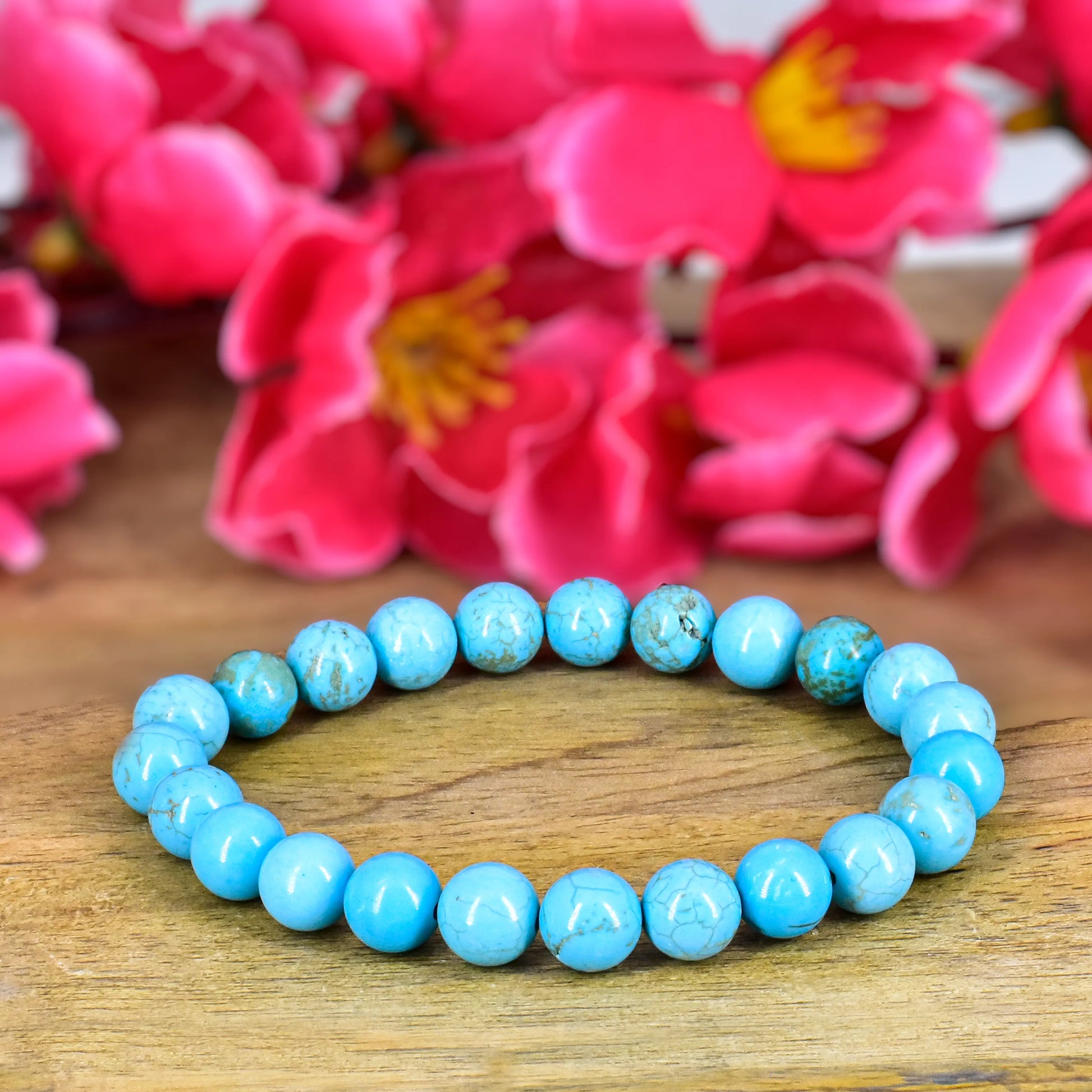 Turquoise Crystal Stone Bracelet for Reiki Healing
