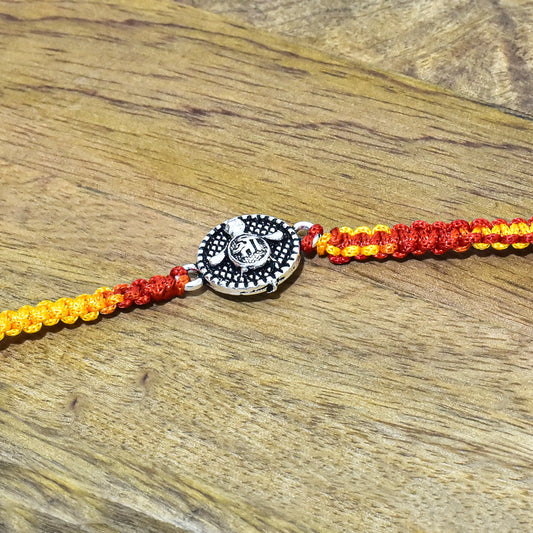 Turtle 92.5 Sterling  silver Rakhi