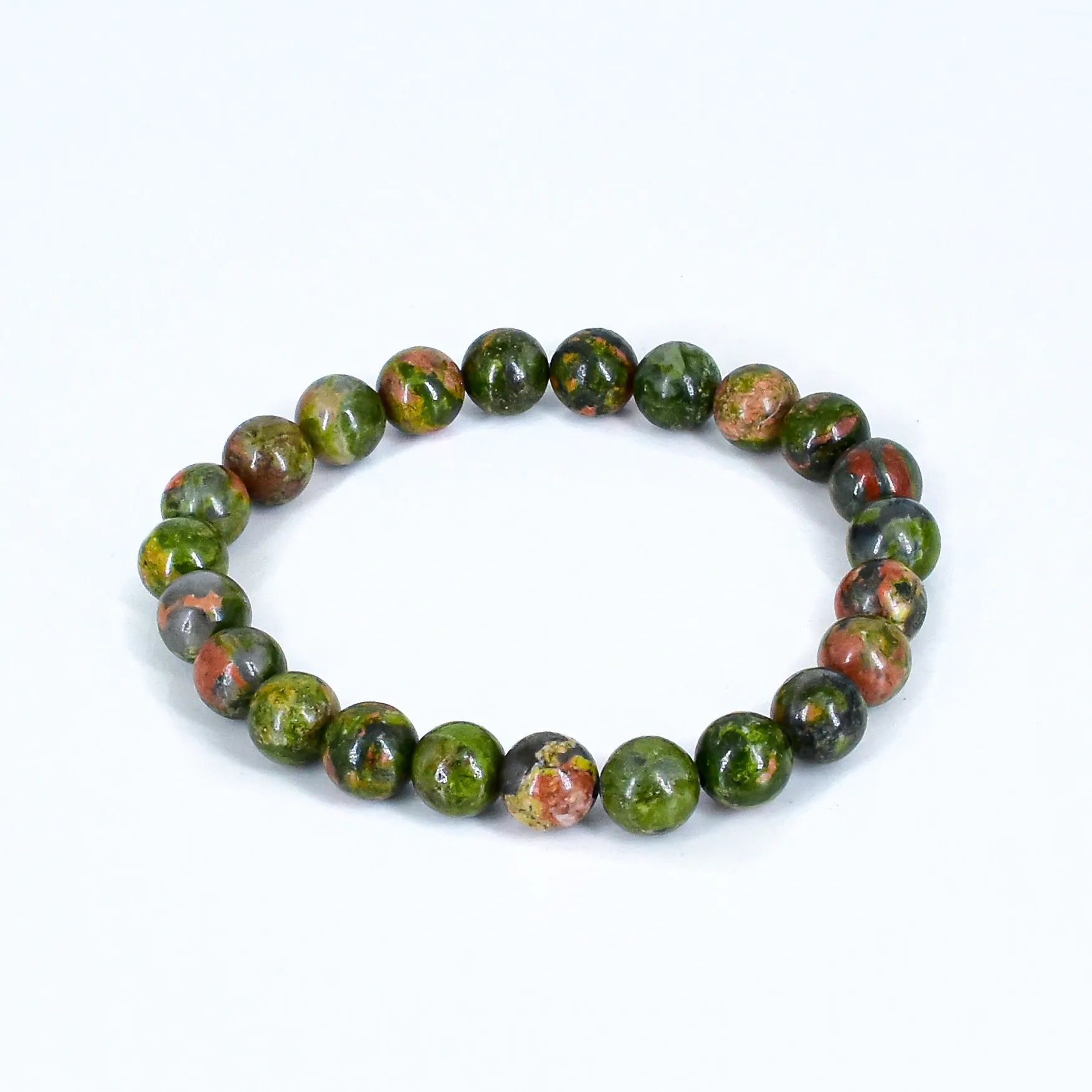Unakite Crystal Stone Bracelet