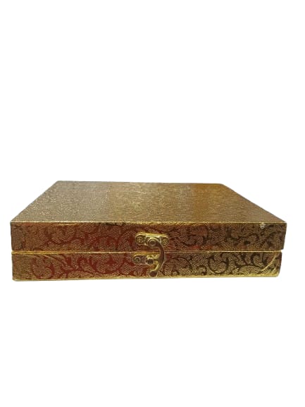 Ram Darbaar Gold Coated Frame with Golden Briefcase | Premium Religious Gift for Home & Office Decor | Auspicious Hindu Wall Frame by Reshamm
