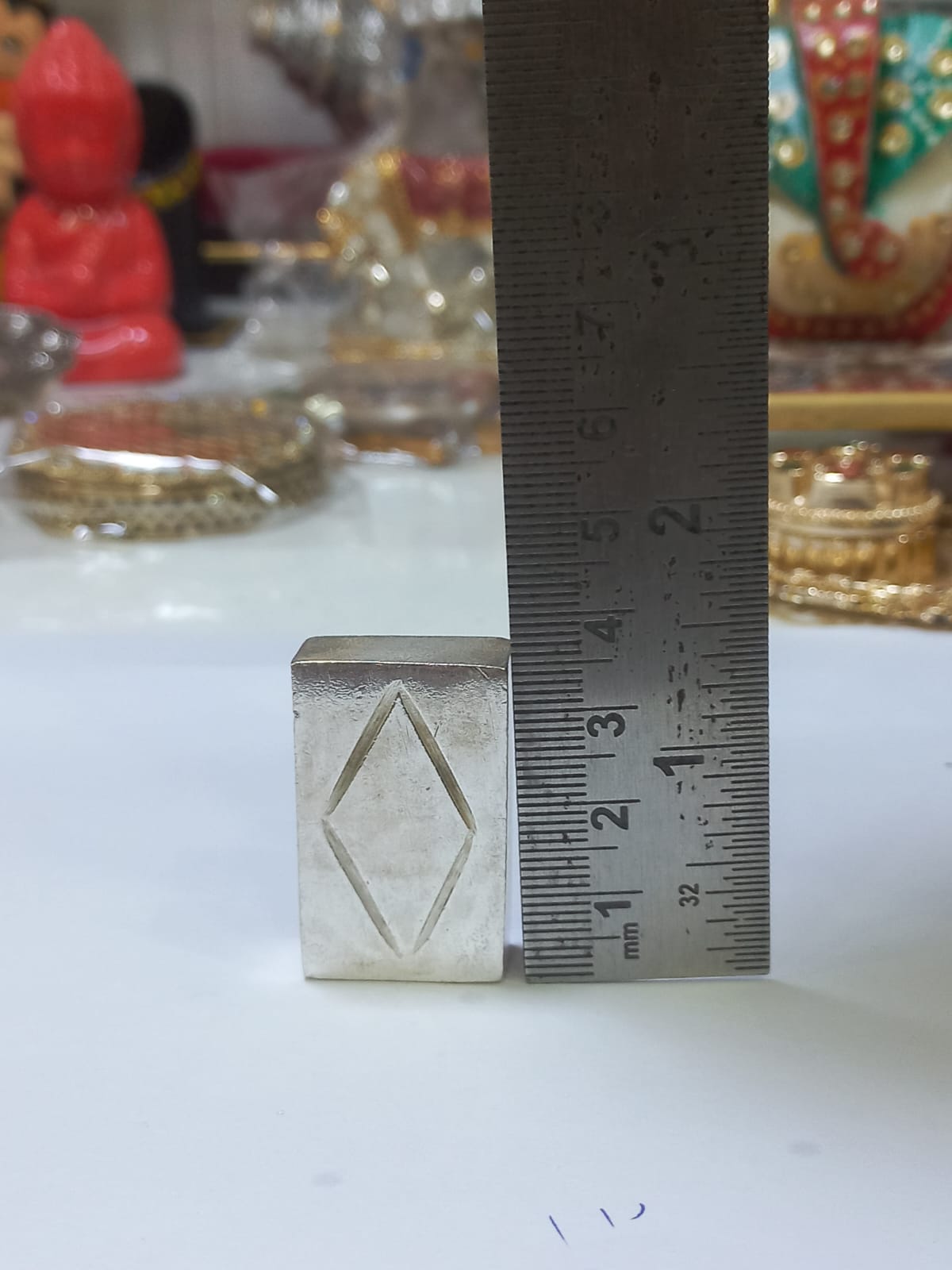 Silver Plated Vastu Bricks | Auspicious Silver Bricks for Wealth, Prosperity & Positive Energy | Premium Vastu Decor by Reshamm