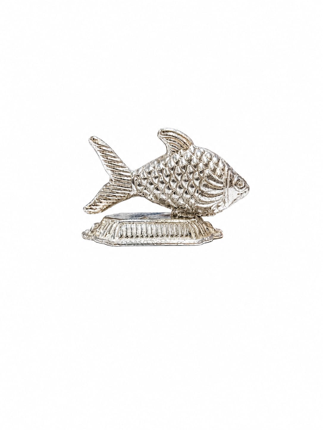 999 Silver Coated Fish for Vastu | Auspicious Silver Fish Showpiece for Wealth, Prosperity & Positive Energy | Premium Vastu Decor by Reshamm