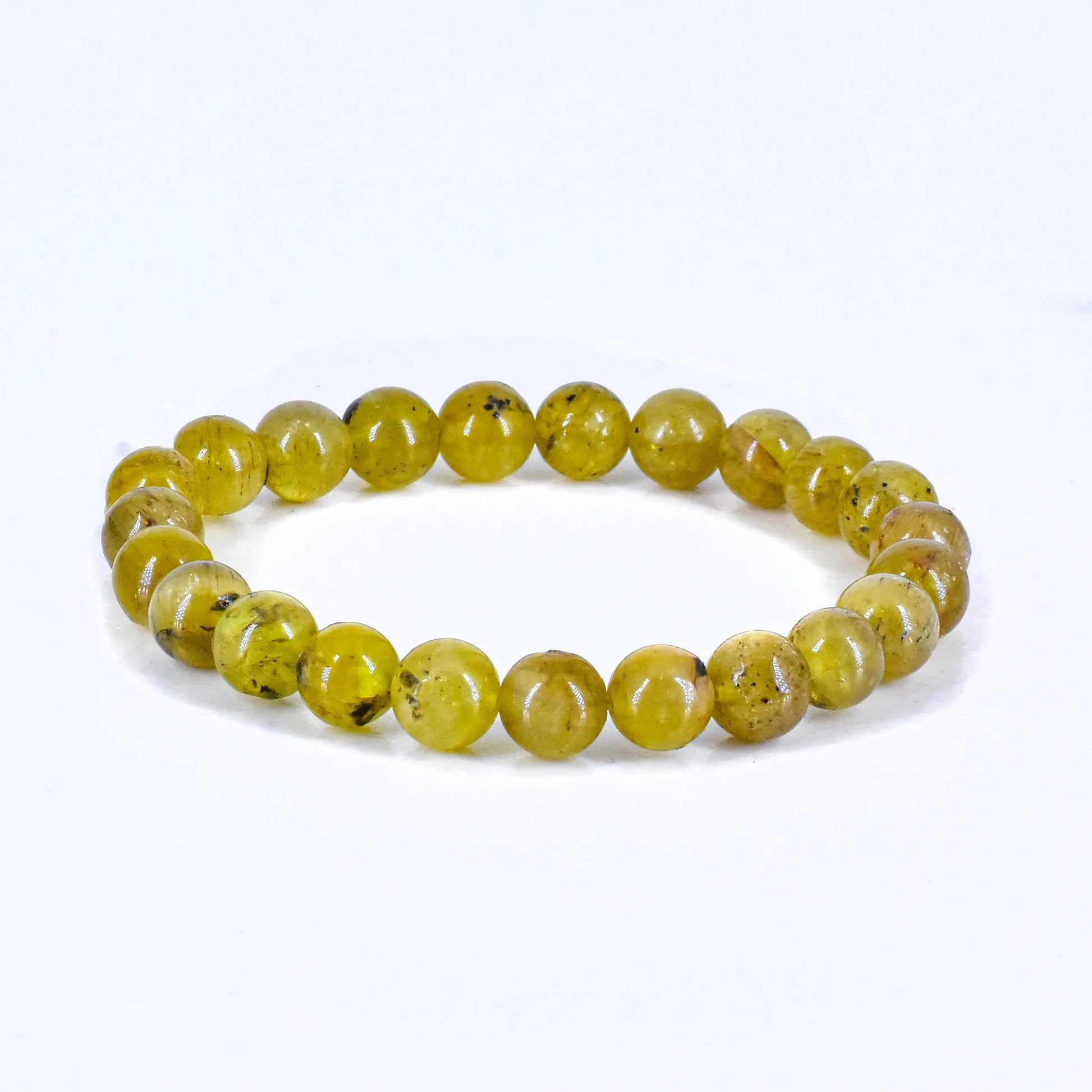 YellowApatite Crystal Stone Bracelet for Positivity