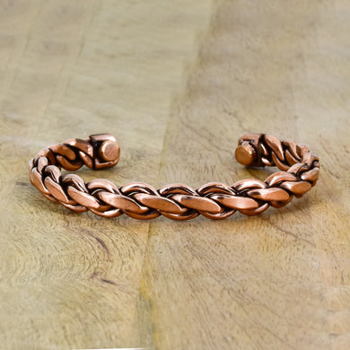 Copper Kada chain design in a unique Handcrafted piece made of
