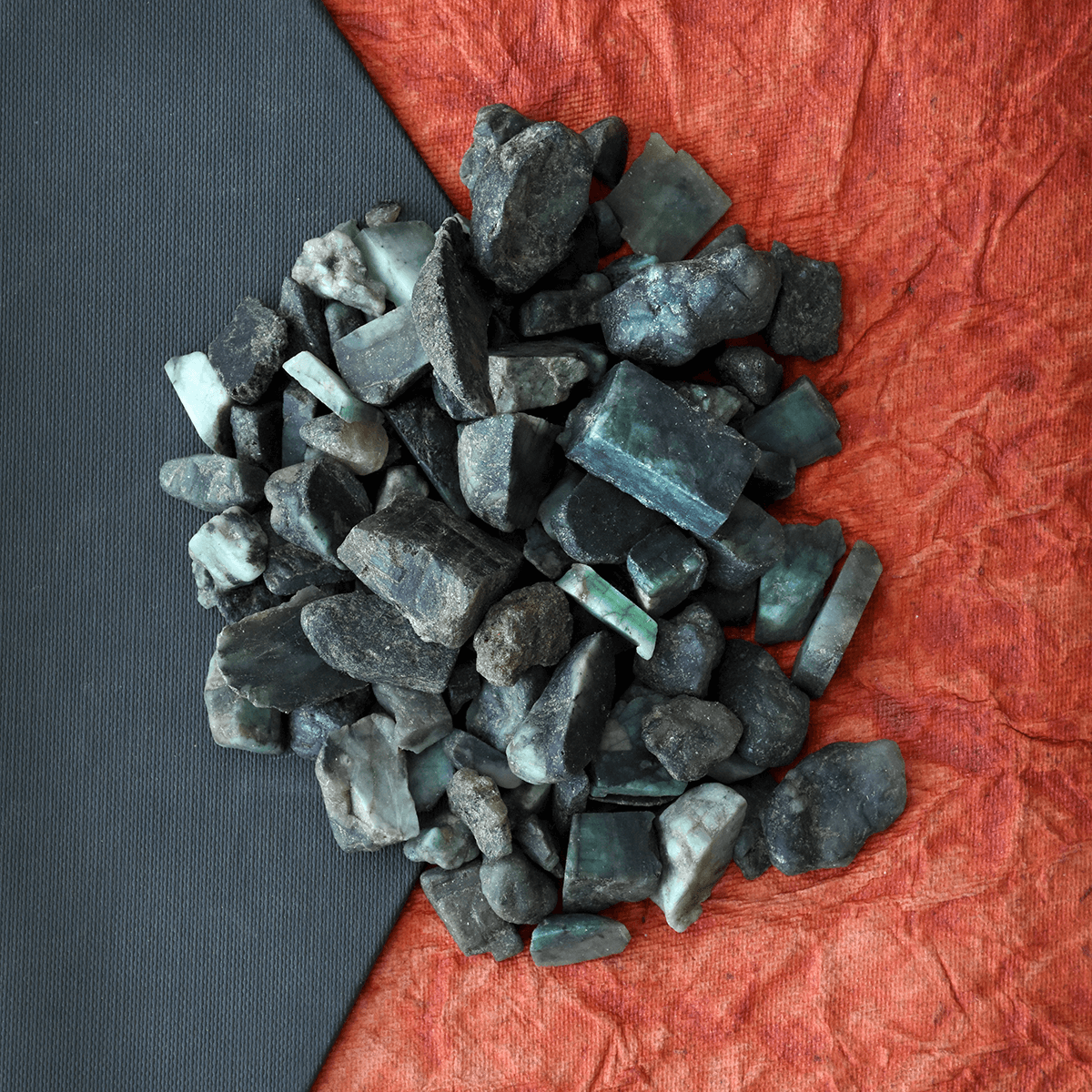 Emerald raw Tumble