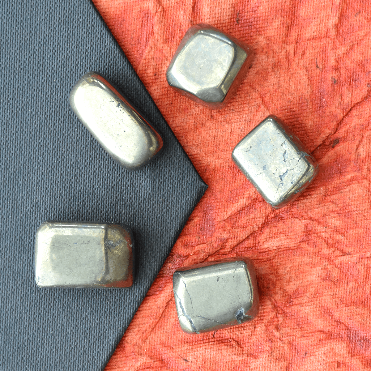 Golden Pyrite Tumble