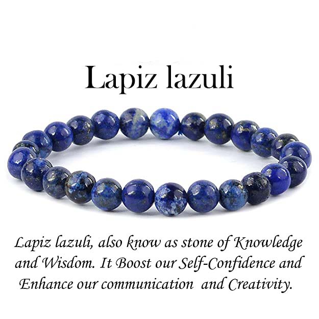Lapis Lazuli Natural Crystal Stone Bracelet