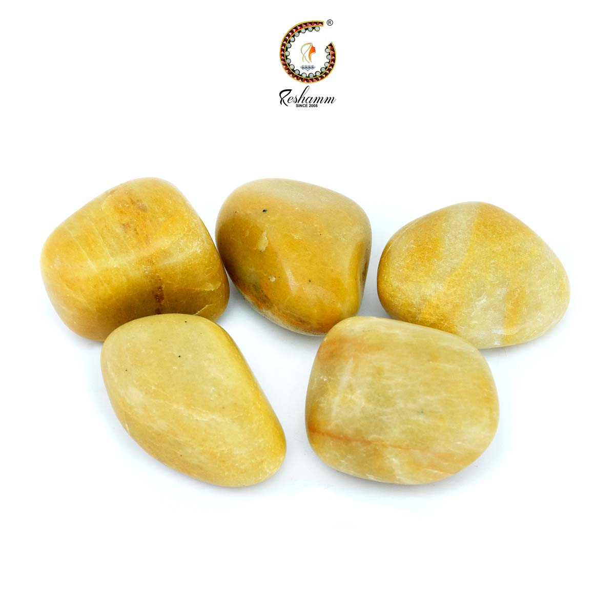 Yellow Aventurine tumbles stone Pebbles